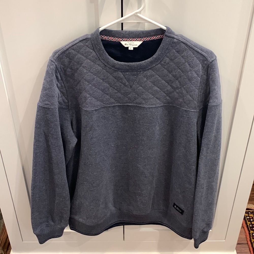 Quilted Pullover.